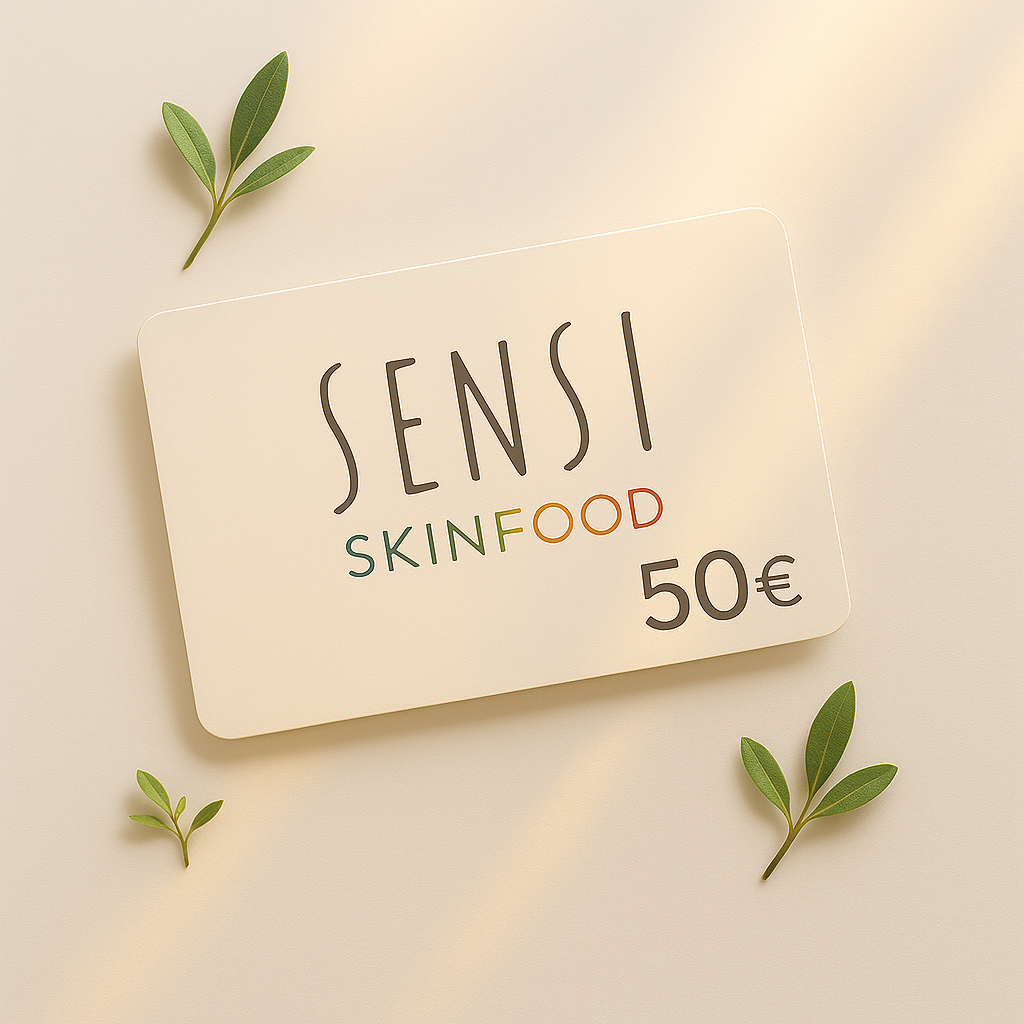 Sensi Skinfood Gift Card  Sensi Skinfood