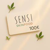 Sensi Skinfood Gift Card  Sensi Skinfood